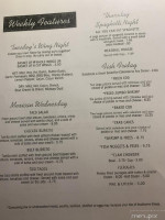 Marbull's menu