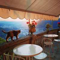 Il Balcone Sul Lago Cafe inside