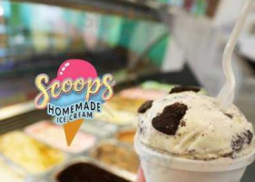 Scoops Ice Cream food