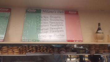 Milano's Deli food