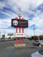 Route 61 Diner outside