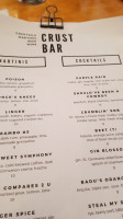 Crust Kitchen And Cocktails menu