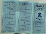 Haka menu