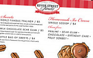 River Street Sweets menu