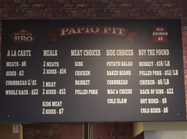 Papio Pit Bbq inside