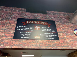 Papio Pit Bbq food