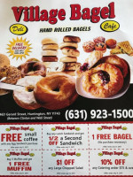 Village Bagel Deli Cafe food