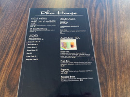 Pho House Odessa menu