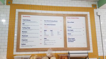 The Takeaway Deli And Grocery menu
