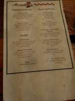 Benedetti's Meat Market & Deli menu