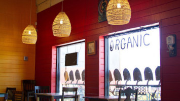 Pacha Organic Cafe inside