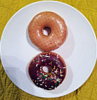 Pink Donut Coffee food