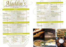 Aladdin's Eatery Market food