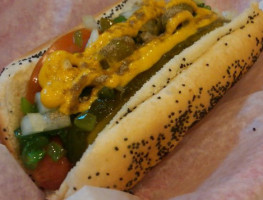 Chicago Reds Windy City Hot Dogs food