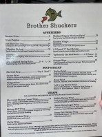 Brother Shuckers Fish House menu