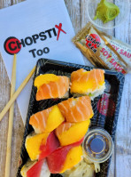 Chopstix Too-sushi Teriaki food