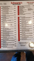 Schwartz's Delicatessen menu