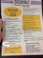 Keystone menu