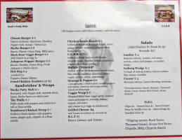 Rose Orchards menu