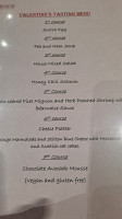 Balmoral menu