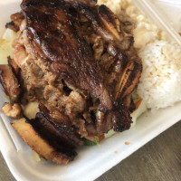 D A Hawaiian Bbq food