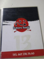 Kokoro Sushi inside