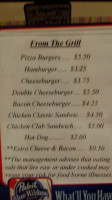 Lucky Dog'z menu