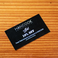 Hancook menu