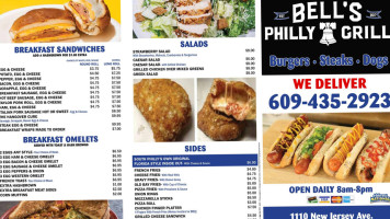 Bell's Philly Grill food