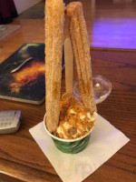 The Grail Churros Ice Cream inside
