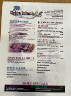 Spice Island Grill (east) menu
