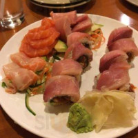 Ahi Sushi and Hibachi food