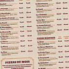Cafe De Provence menu
