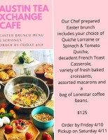 Austin Tea Xchange Cafe food