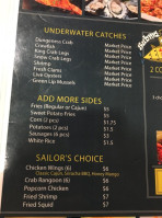 Submarine Crab menu