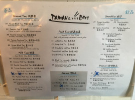 Taiwan Little Eats menu
