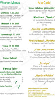 Landgasthof Weisses Kreuz menu
