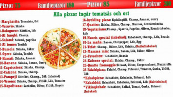 ”vedugn” Porto Bello Pizzeria menu