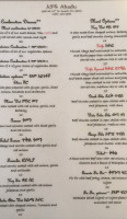 Ahadu Ethiopian menu