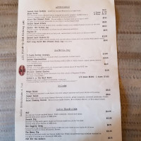 The Relic Smokehouse And Pub menu