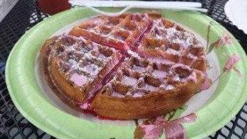 The Waffle Den food