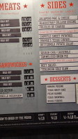 Zzq Texas Craft Barbeque menu