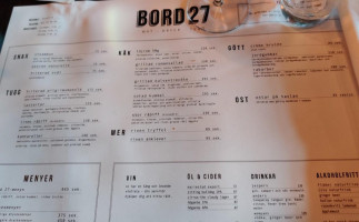 Bord 27 food