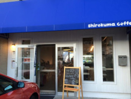 Shirokuma Coffee outside