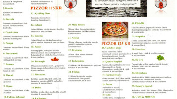 Don Castello menu