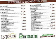 Pizzeria La Torre menu