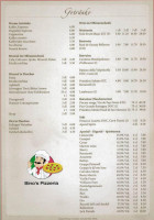 Bino's Pizzeria menu