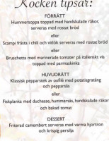 Rönninge Bistro menu