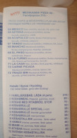 Rödeby Pizzeria menu