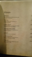 Restaurang Olympos menu